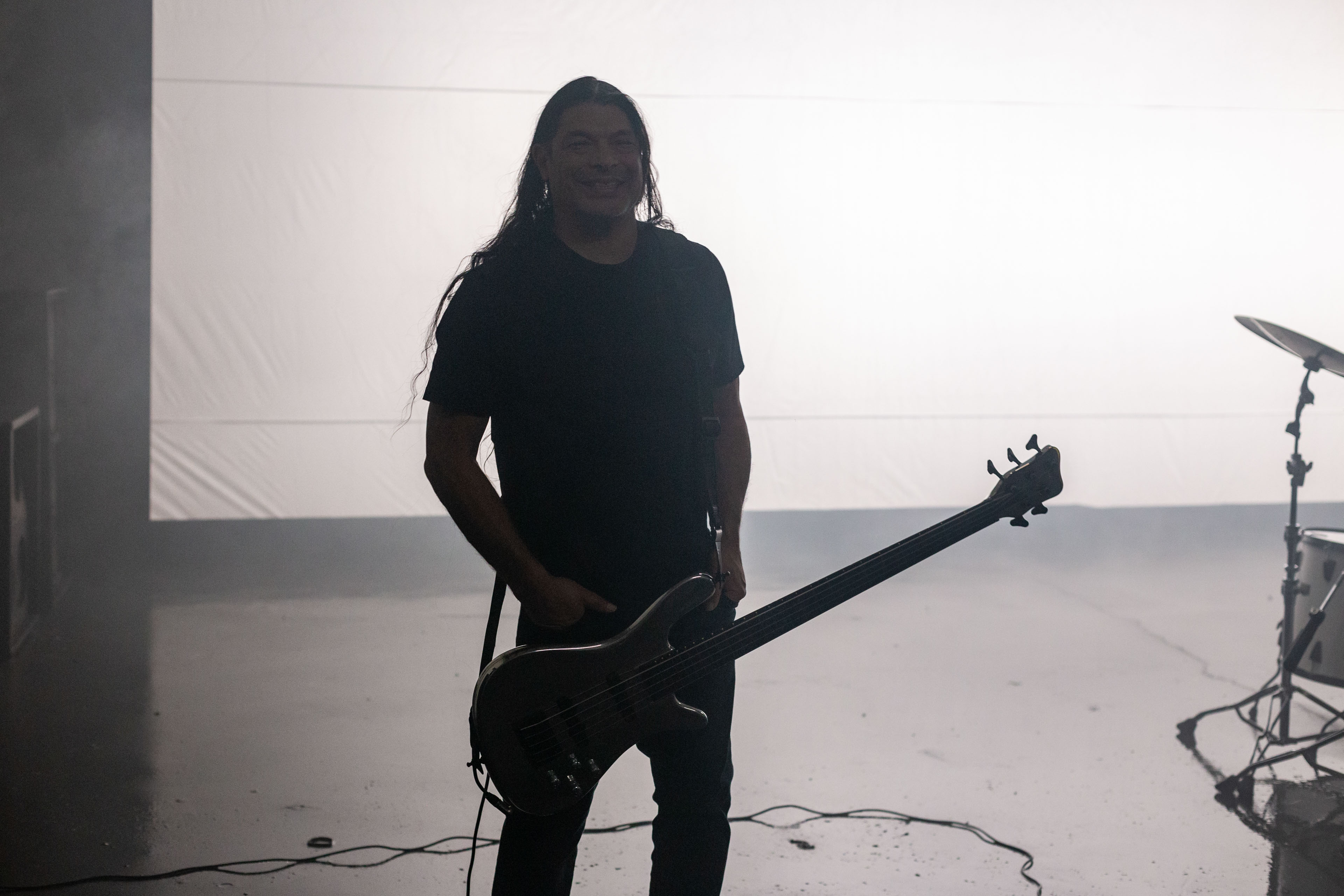 Photo of Metallica's Robert Trujillo by Brett Murray